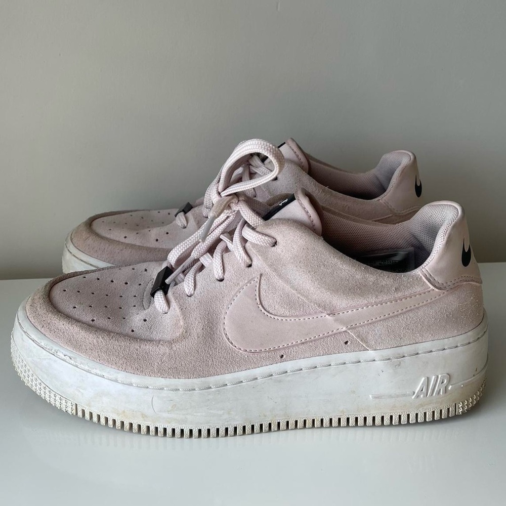 Pink Suede Nike Air